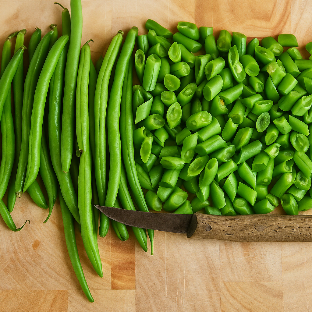 Beans prepared for commercial supply