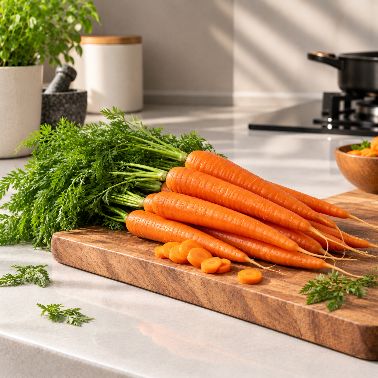 Carrot Orange prepared for commercial supply