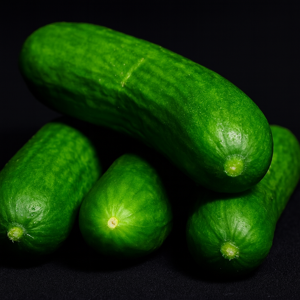 Cucumber prepared for commercial supply